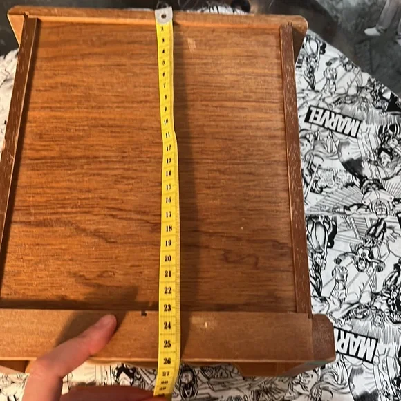 Tiny wooden cabinet for a dollhouse or for jewelry storage - Picture 8 of 10